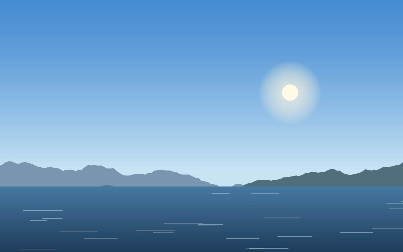 Landschaftsillustration