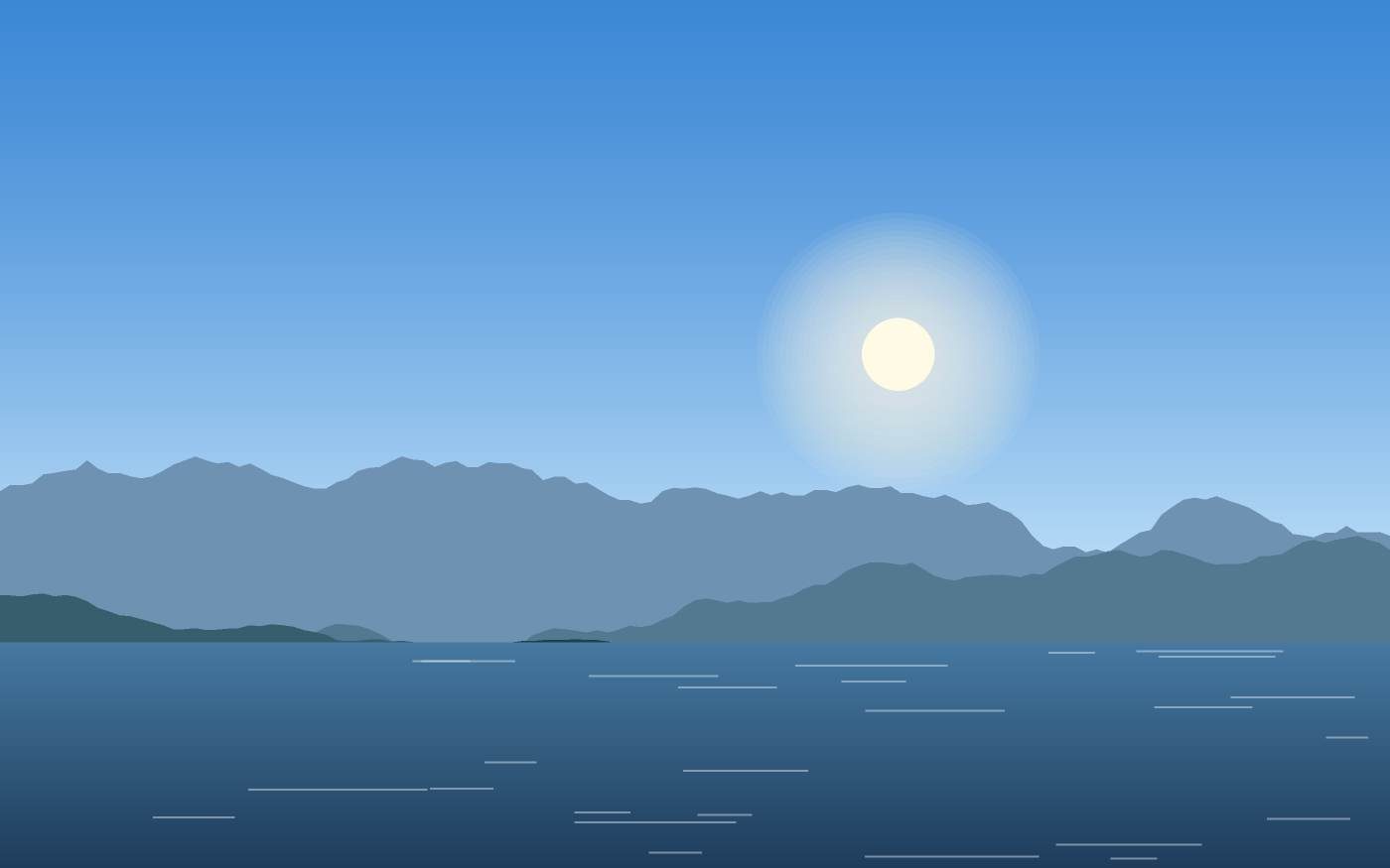 Landschaftsillustration