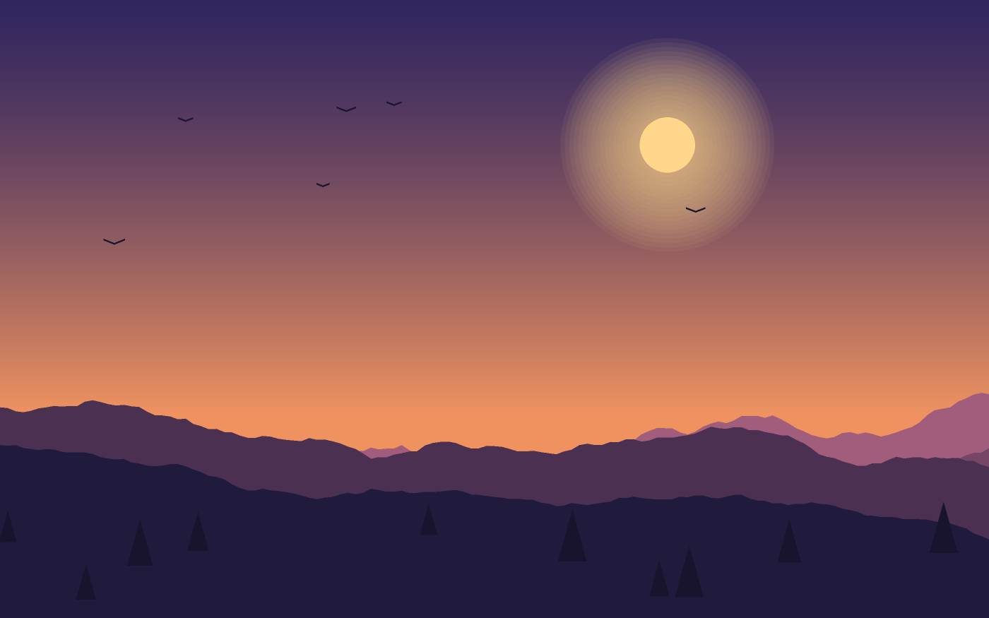 Landskabsillustration
