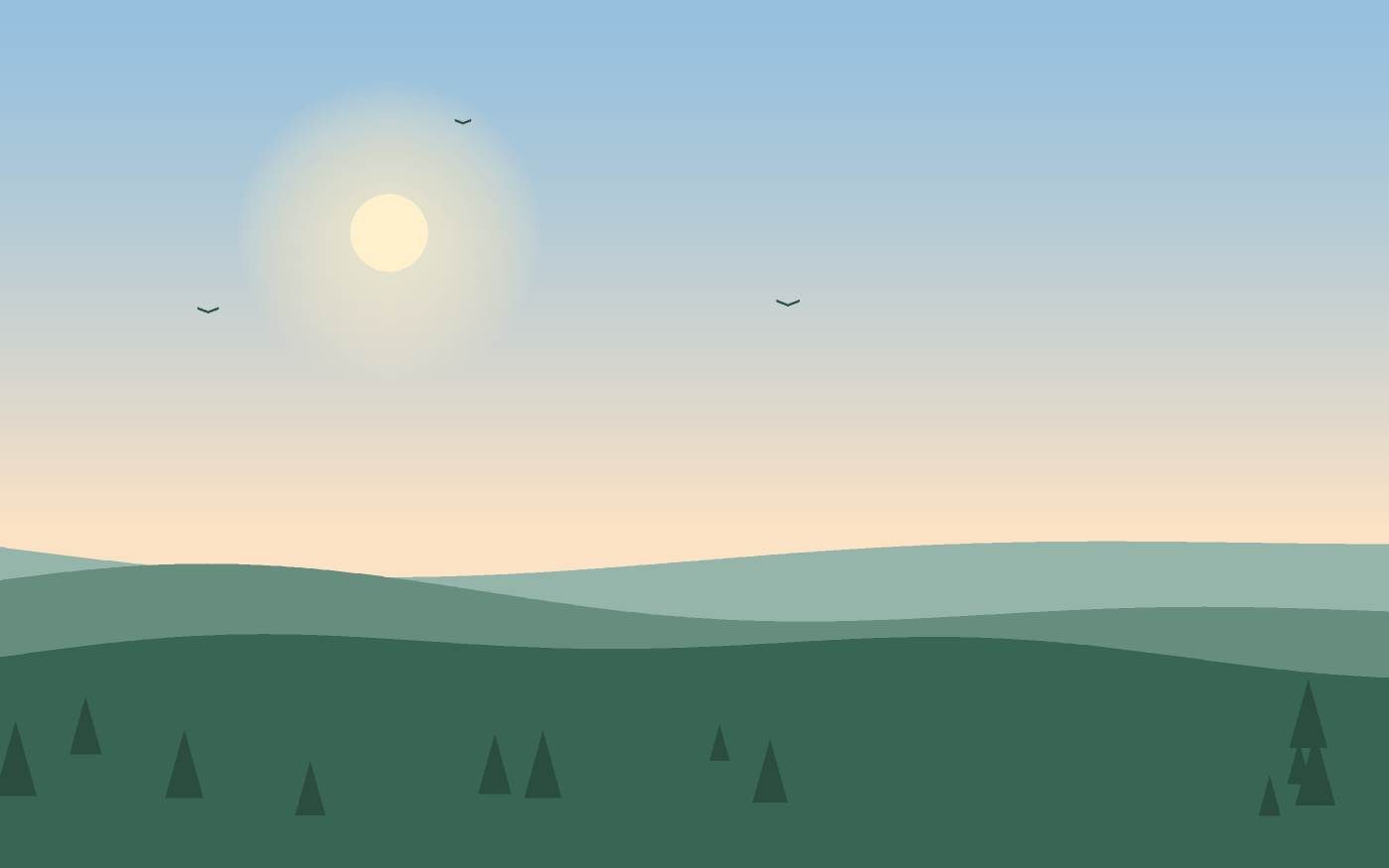 Landskabsillustration