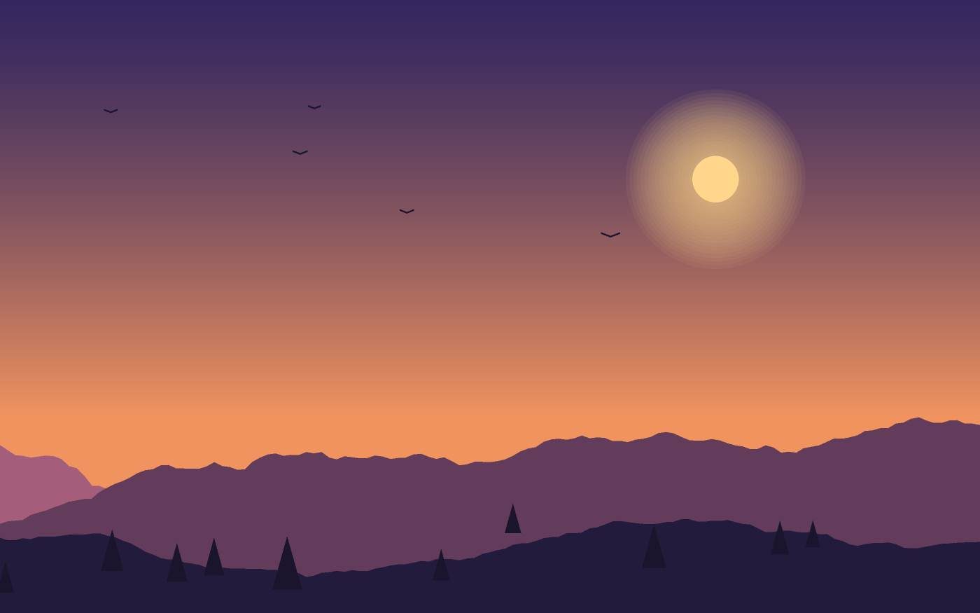 Landskapsillustration
