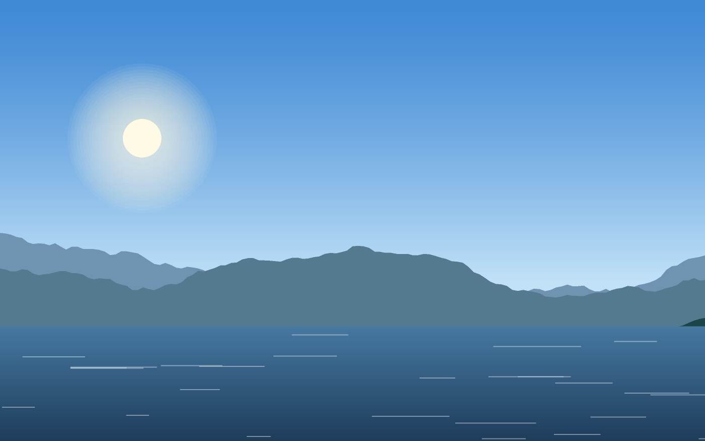 Landskapsillustration
