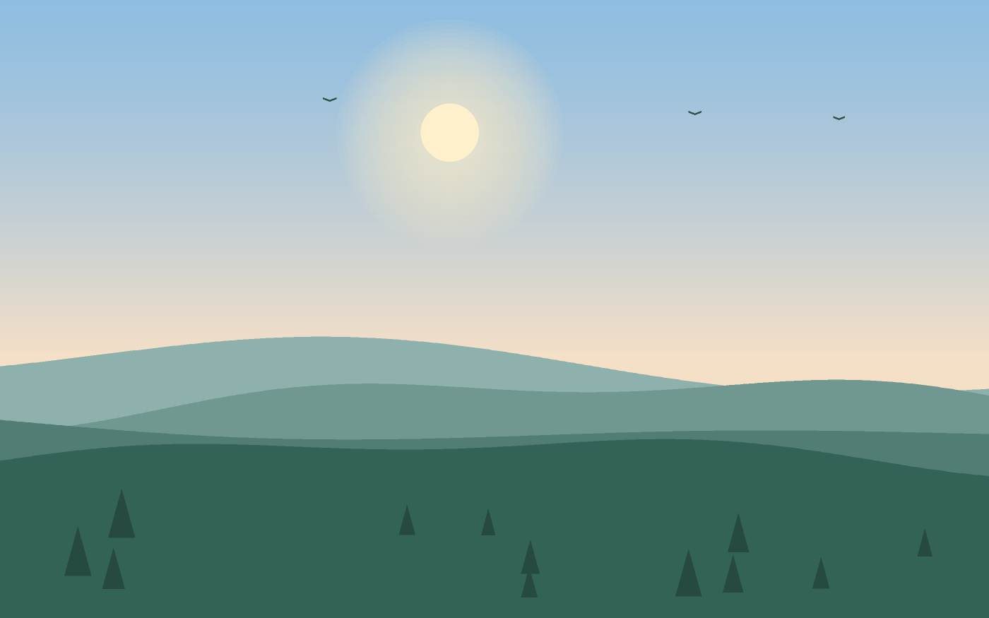 Landscape illustration